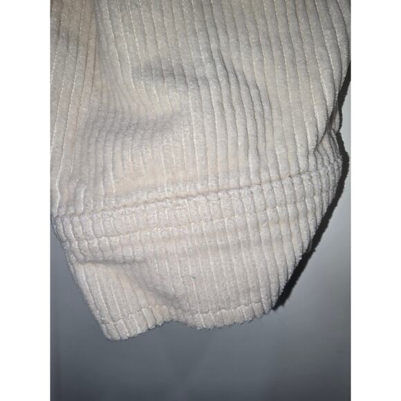 Zara Beige Ribbed Corduroy Shacket – Size Medium - Picture 13 of 16